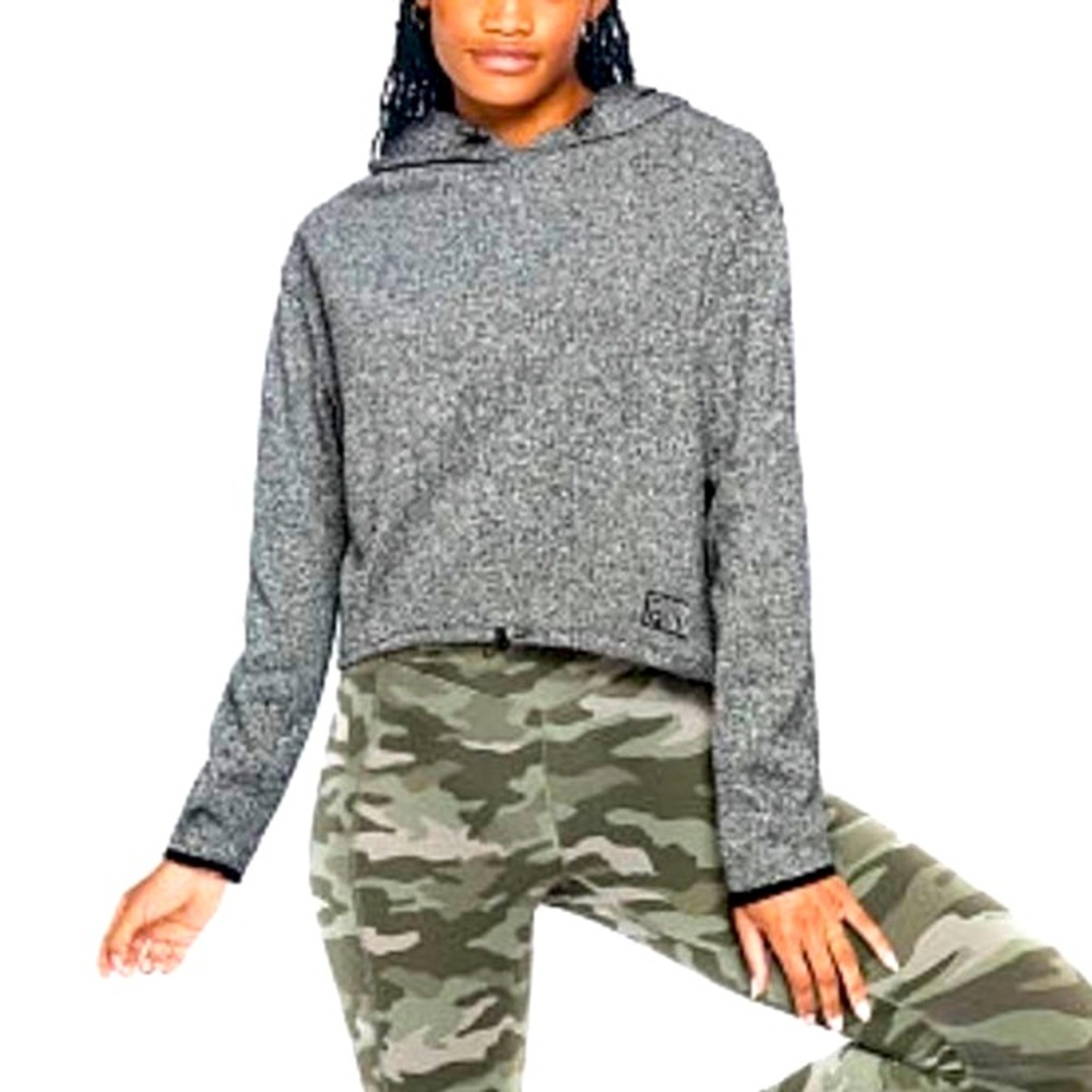 PINK cropped hoodie